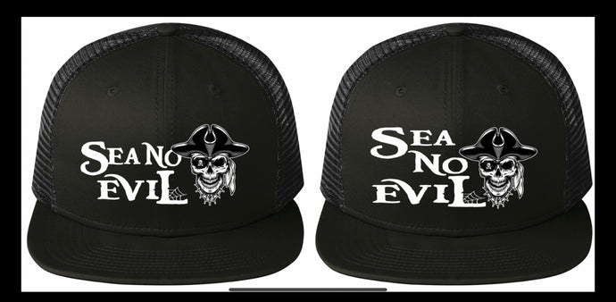 Sea No Evil trucker hat