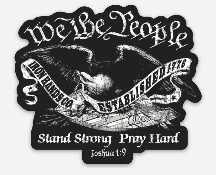 We the people sticker