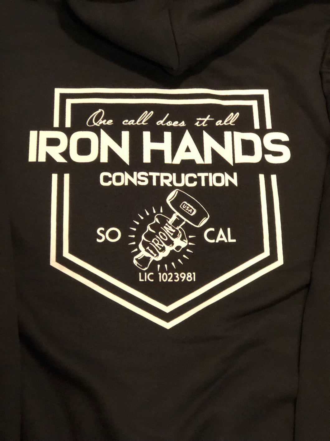 Iron Hands Construction tee